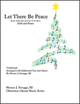 Let There Be Peace SAB choral sheet music cover